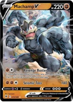 Machamp V 072/189 - Holo