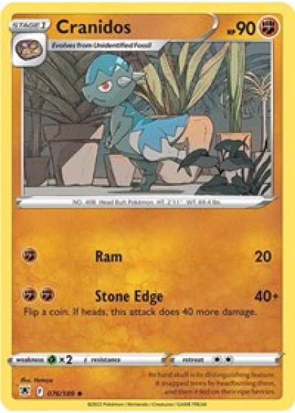 Cranidos 076/189