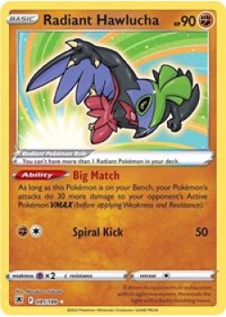 Radiant Hawlucha 081/189 - Holo