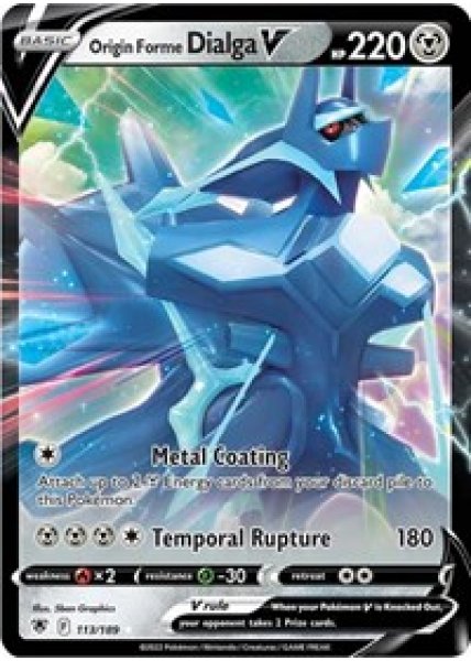 Origin Forme Dialga V 113/189 - Holo