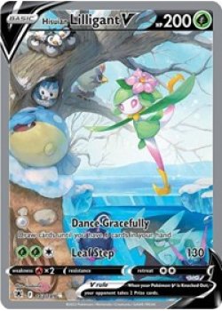 Hisuian Lilligant V  163/189 - Holo