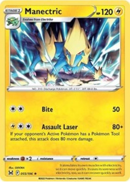 Manectric 055/196 - Reverse Holo