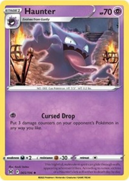 Haunter 065/196 - Reverse Holo