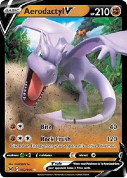 Aerodactyl V 092/196 - Holo