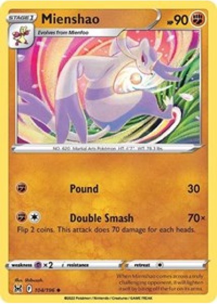 Mienshao 104/196 - Reverse Holo