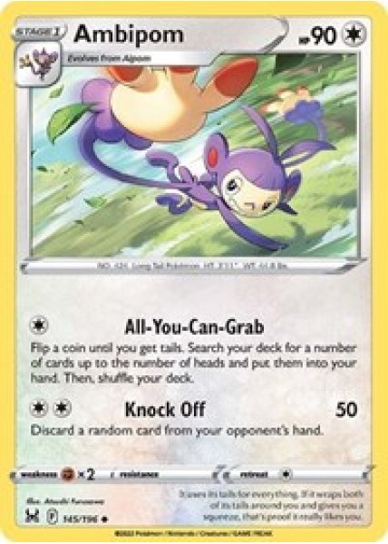 Ambipom 145/196 - Reverse Holo