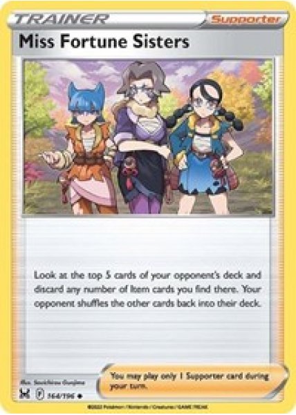 Miss Fortune Sisters 164/196 - Reverse Holo