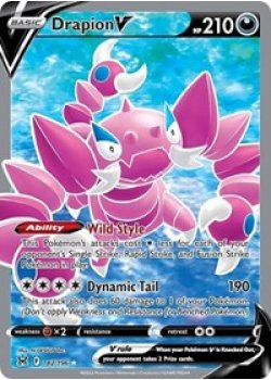 Drapion V  182/196 - Holo