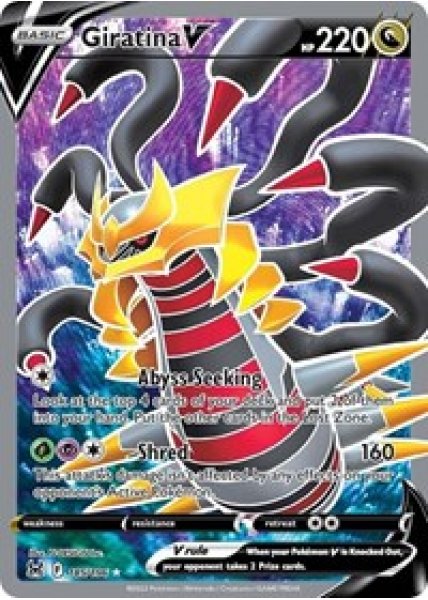 Giratina V  185/196 - Holo