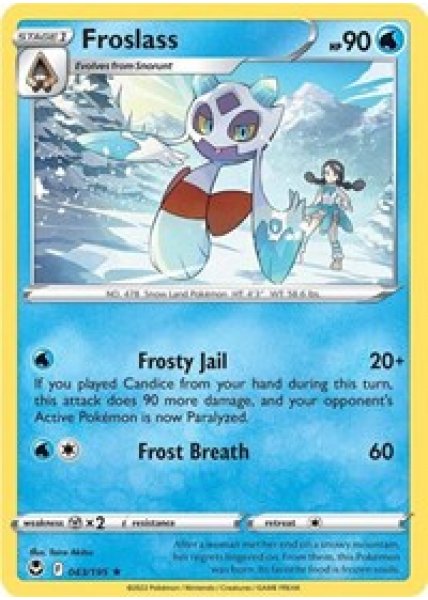 Froslass 043/195 - Reverse Holo