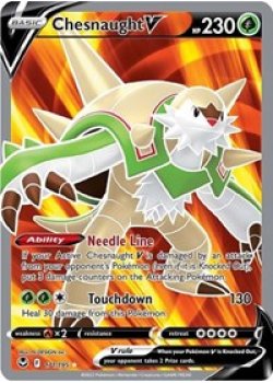 Chesnaught V  171/195 - Holo