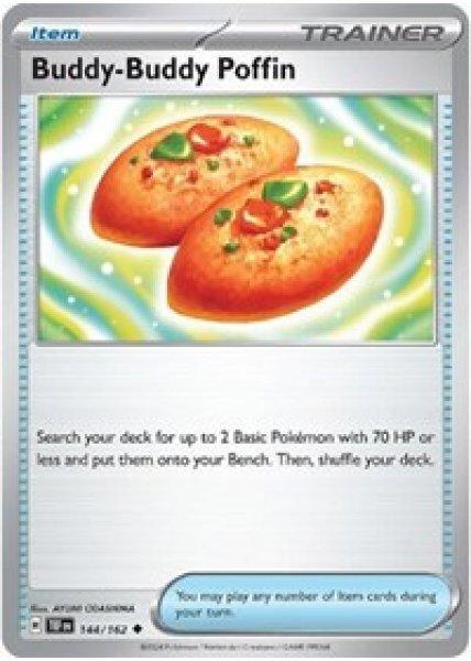 Buddy-Buddy Poffin 144/162 - Reverse Holofoil