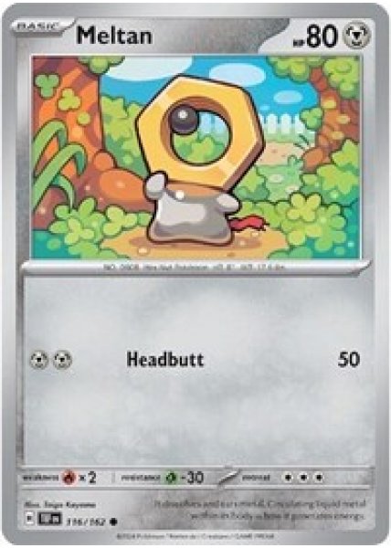 Meltan - 116/162 - Reverse Holofoil