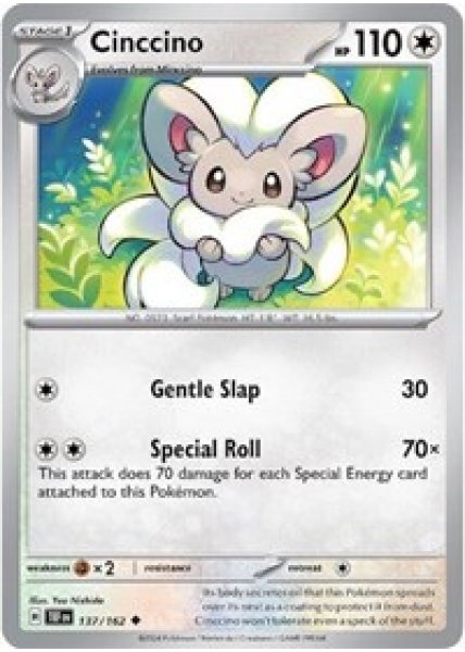 Cinccino - 137/162 - Reverse Holofoil