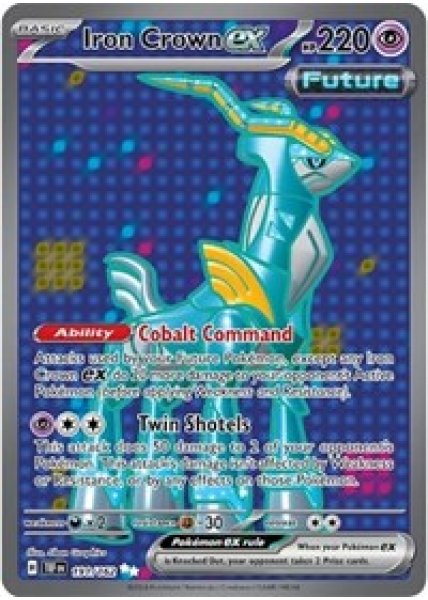 Iron Crown ex - 191/162 - Holofoil