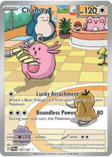 Chansey - 187/167 - Holofoil