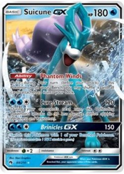 Suicune GX 60/214 - Holo