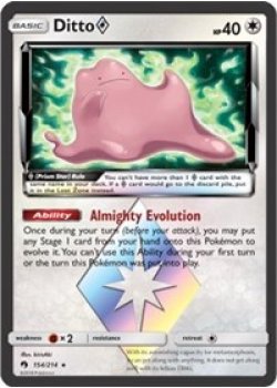 Ditto Prism Star 154/214 - Holo
