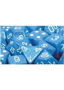DICE D6: CHX25706 Speckled 16mm Water (12)