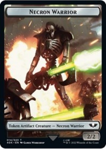 Necron Warrior // Insect Double-sided Token