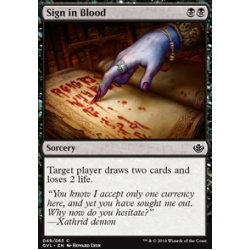 Sign In Blood