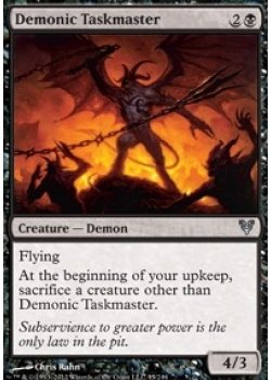 Demonic Taskmaster - Foil