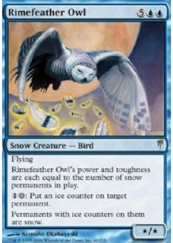 Rimefeather Owl - Foil