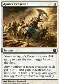 Ajani's Presence - Foil