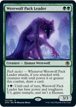 Werewolf Pack Leader - Foil