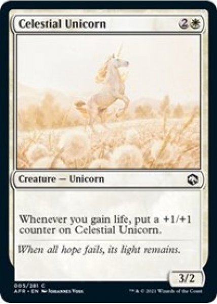 Celestial Unicorn - Foil