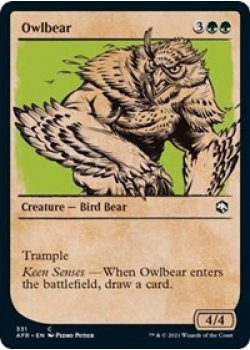 Owlbear (Showcase) - Foil