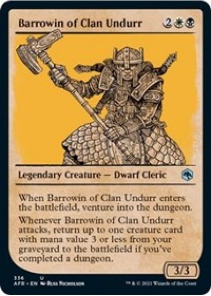 Barrowin of Clan Undurr (Showcase) - Foil