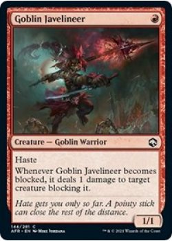 Goblin Javelineer - Foil