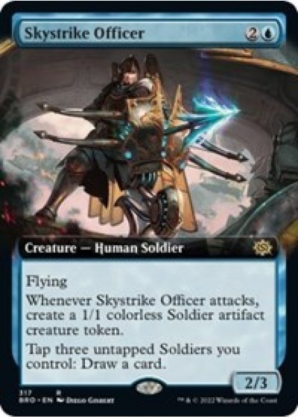Skystrike Officer (Extended Art) - Foil