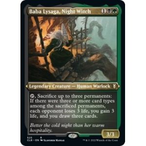 Baba Lysaga, Night Witch (Foil Etched) - Foil