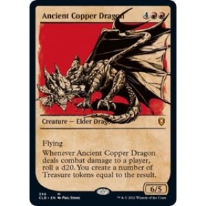 Ancient Copper Dragon (Showcase) - Foil