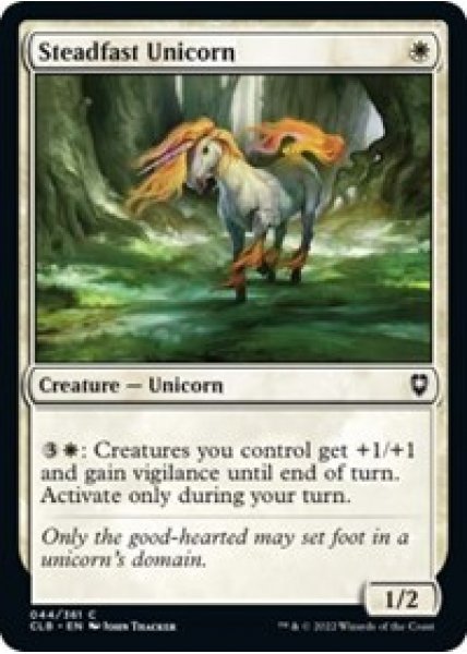 Steadfast Unicorn - Foil