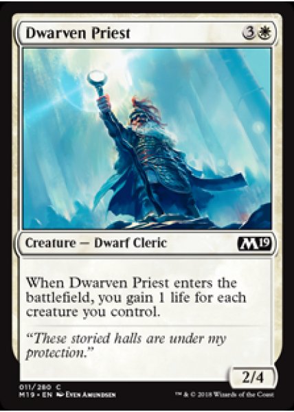 Dwarven Priest - Foil