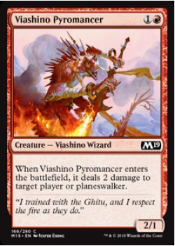Viashino Pyromancer - Foil