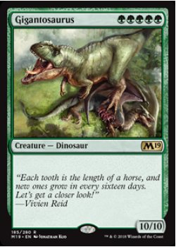 Gigantosaurus - Foil