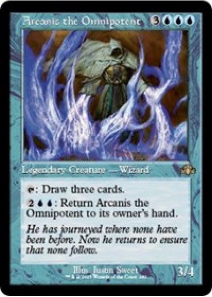 Arcanis the Omnipotent (Retro Frame) - Foil