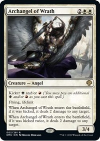 Archangel of Wrath - Foil