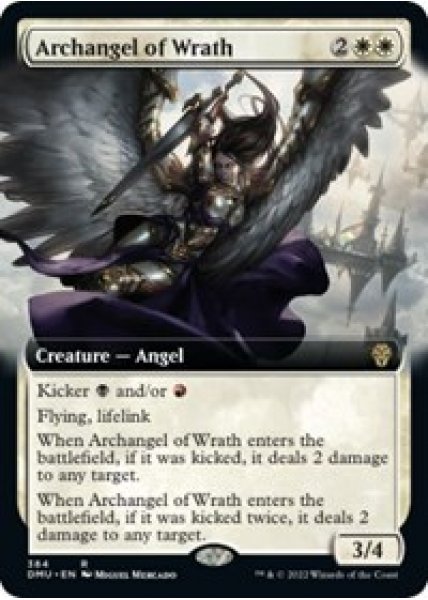 Archangel of Wrath (Extended Art) - Foil
