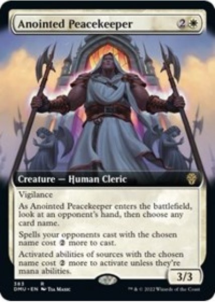 Anointed Peacekeeper (Extended Art) - Foil
