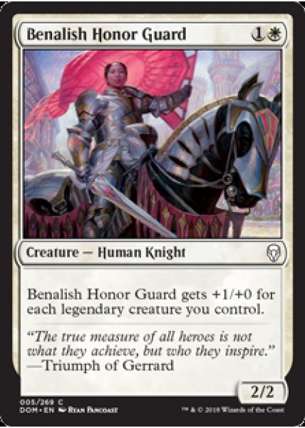 Benalish Honor Guard- Foil