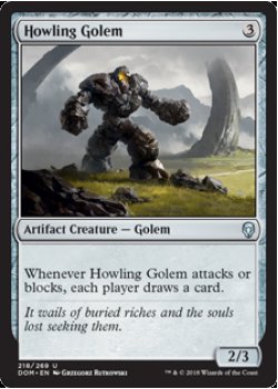Howling Golem- Foil