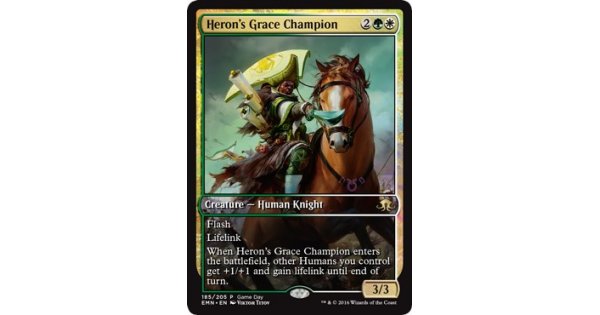 Genoptag uld tang Heron's Grace Champion - Game Day Promo Foil