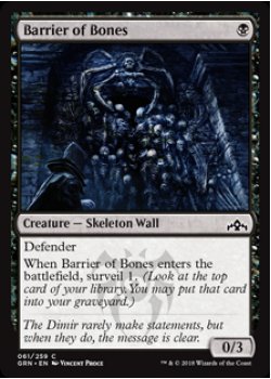 Barrier of Bones - Foil
