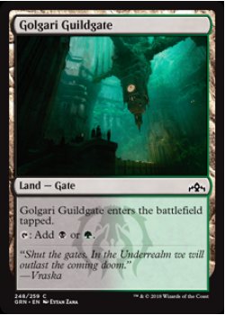 Golgari Guildgate (a) - Foil