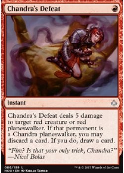 Chandra's Defeat - Foil